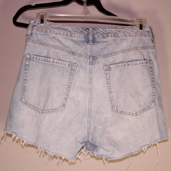Garage Denim Distressed Shorts - Picture 2 of 4